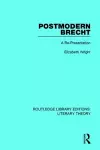 Postmodern Brecht cover