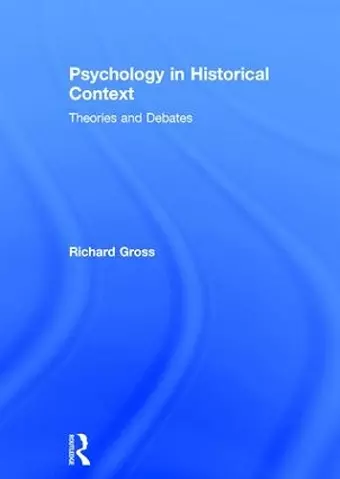 Psychology in Historical Context cover