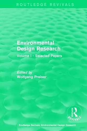 Environmental Design Research cover