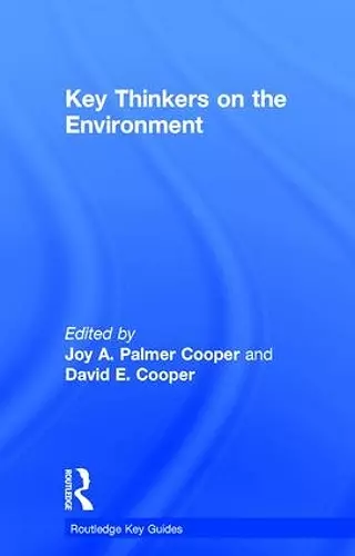 Key Thinkers on the Environment cover