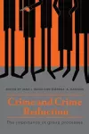 Crime and Crime Reduction cover