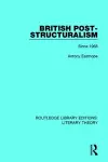 British Post-Structuralism cover