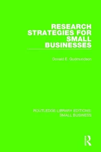 Research Strategies for Small Businesses cover