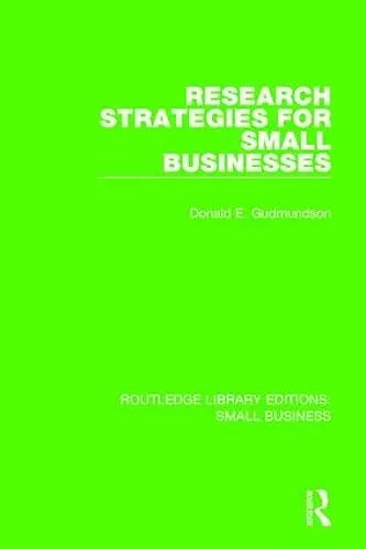 Research Strategies for Small Businesses cover