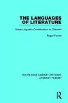 The Languages of Literature cover
