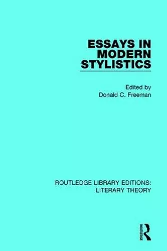 Essays in Modern Stylistics cover