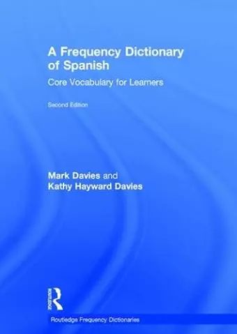 A Frequency Dictionary of Spanish cover