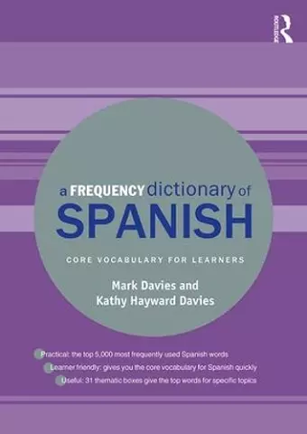 A Frequency Dictionary of Spanish cover