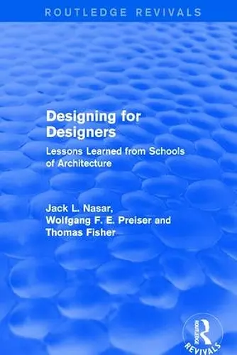 Designing for Designers (Routledge Revivals) cover