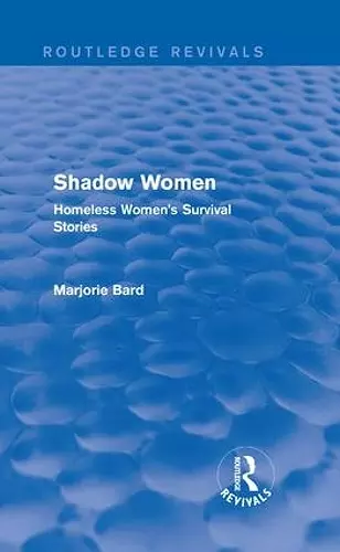 Shadow Women (Routledge Revivals) cover