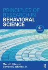 Principles of Research in Behavioral Science cover