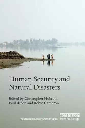 Human Security and Natural Disasters cover