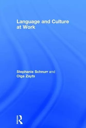 Language and Culture at Work cover