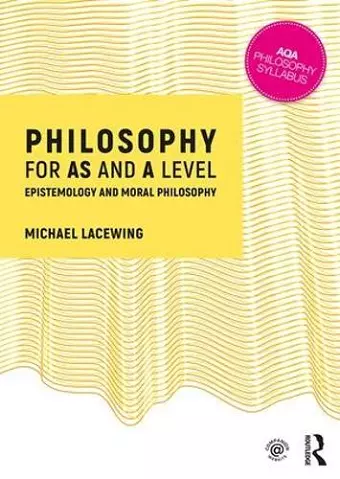 Philosophy for AS and A Level cover