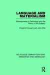 Language and Materialism cover