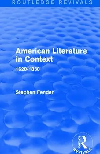 American Literature in Context cover