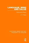 Language, Mind and Value cover