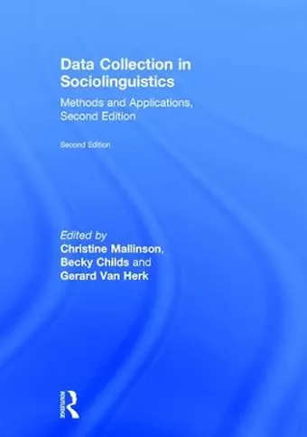 Data Collection in Sociolinguistics cover