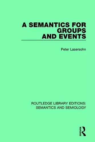 A Semantics for Groups and Events cover