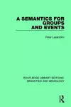 A Semantics for Groups and Events cover