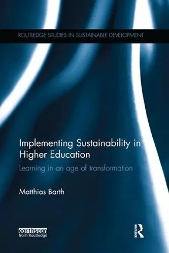 Implementing Sustainability in Higher Education cover