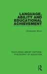 Language, Ability and Educational Achievement cover