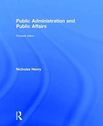 Public Administration and Public Affairs cover