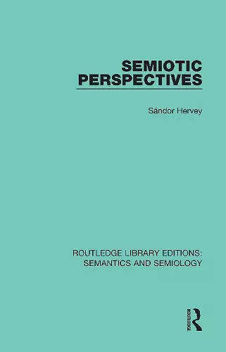 Semiotic Perspectives cover