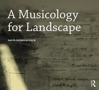 A Musicology for Landscape cover