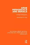 Arab Periodicals and Serials cover