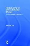 Policymaking for Citizen Behavior Change cover