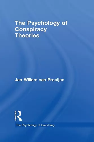 The Psychology of Conspiracy Theories cover