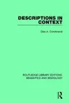 Descriptions in Context cover