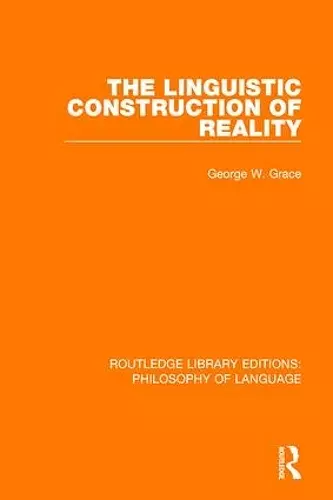 The Linguistic Construction of Reality cover