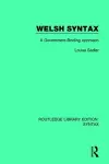 Welsh Syntax cover