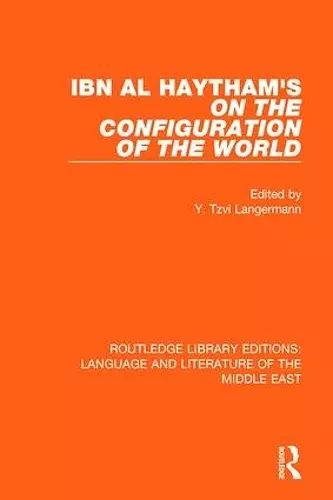 Ibn al-Haytham's On the Configuration of the World cover