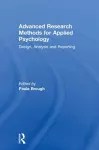 Advanced Research Methods for Applied Psychology cover