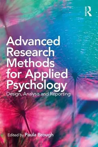 Advanced Research Methods for Applied Psychology cover