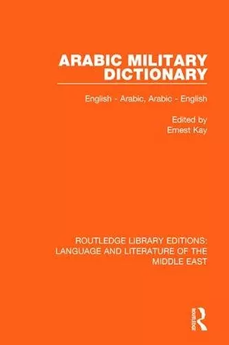 Arabic Military Dictionary cover