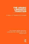 The Arabic Linguistic Tradition cover