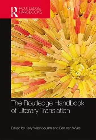 The Routledge Handbook of  Literary Translation cover