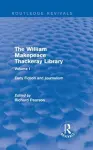 The William Makepeace Thackeray Library cover