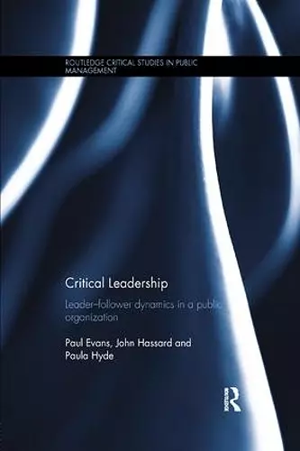 Critical Leadership cover