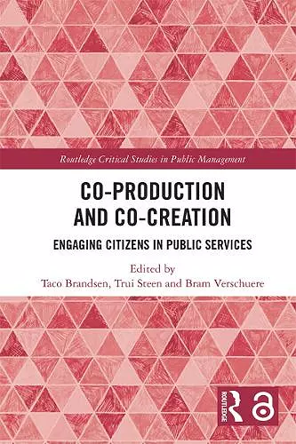 Co-Production and Co-Creation cover