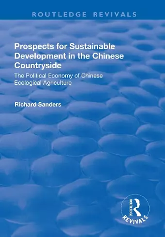 Prospects for Sustainable Development in the Chinese Countryside cover
