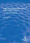 Public Infrastructure Performance in Developing Countries cover