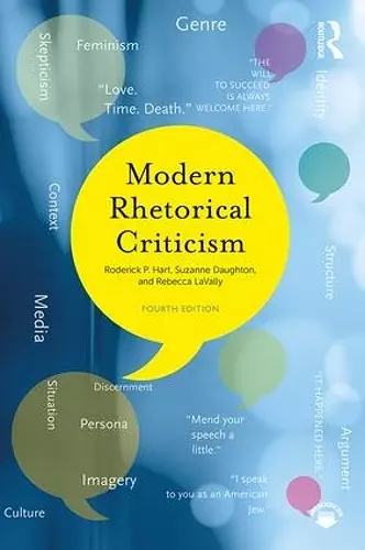 Modern Rhetorical Criticism cover