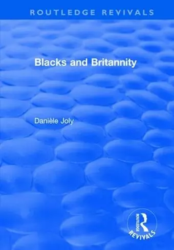 Blacks and Britannity cover