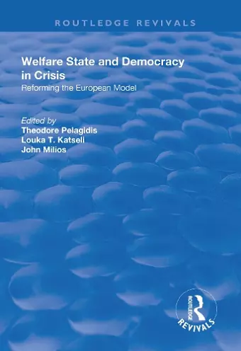 Welfare State and Democracy in Crisis cover