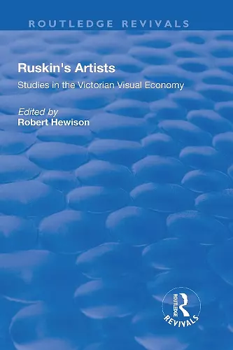 Ruskin's Artists cover